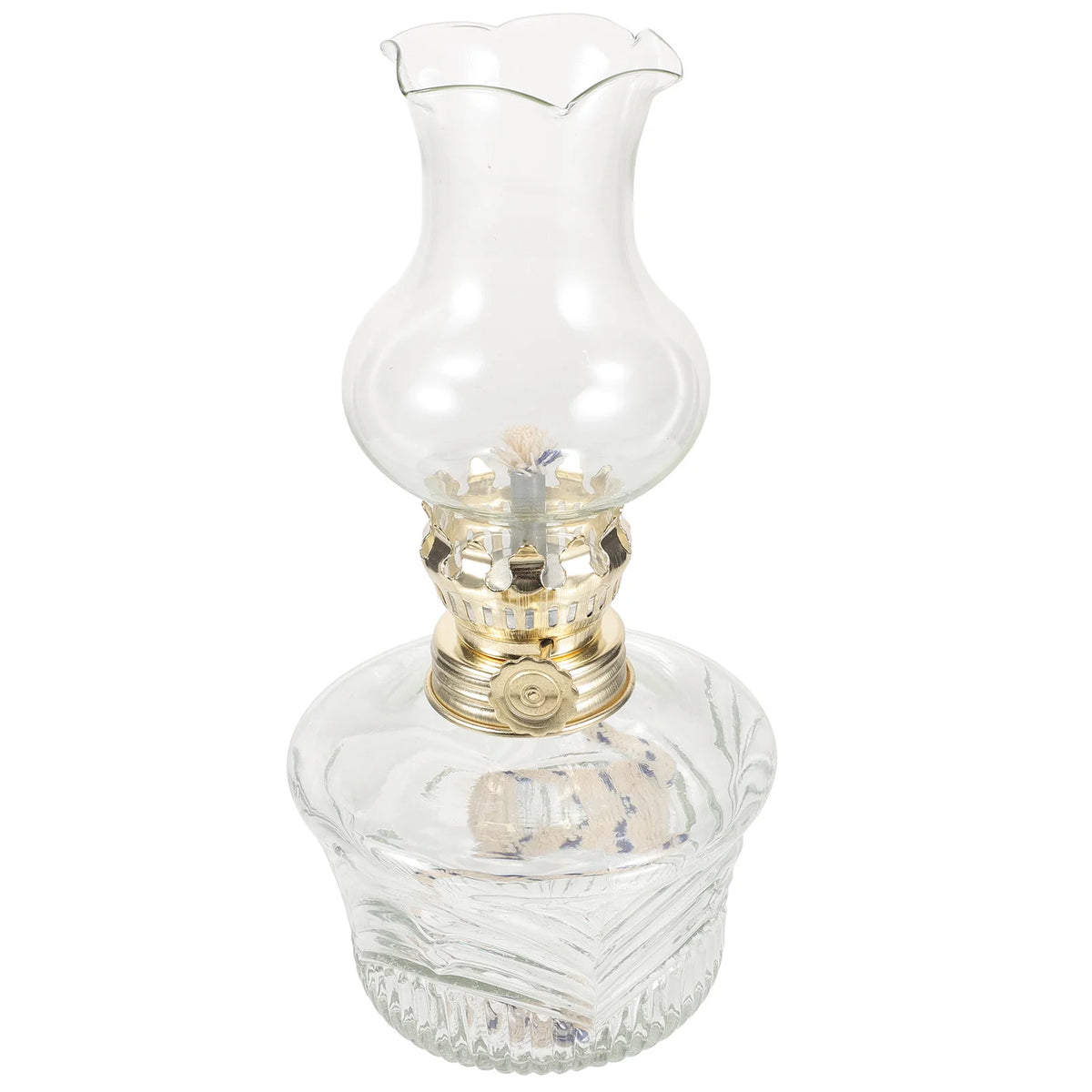 Lampe a huile en verre