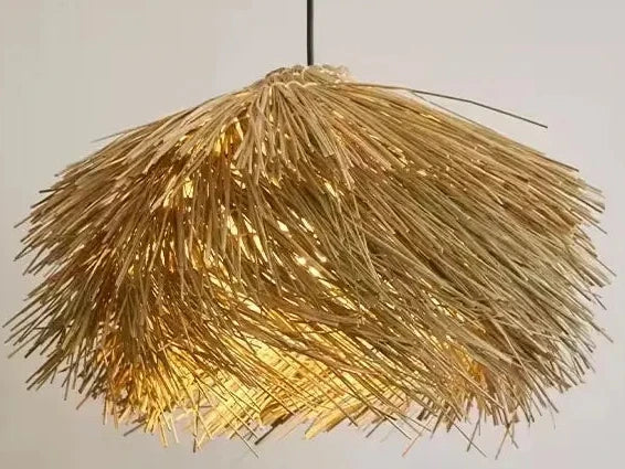 lampe paille