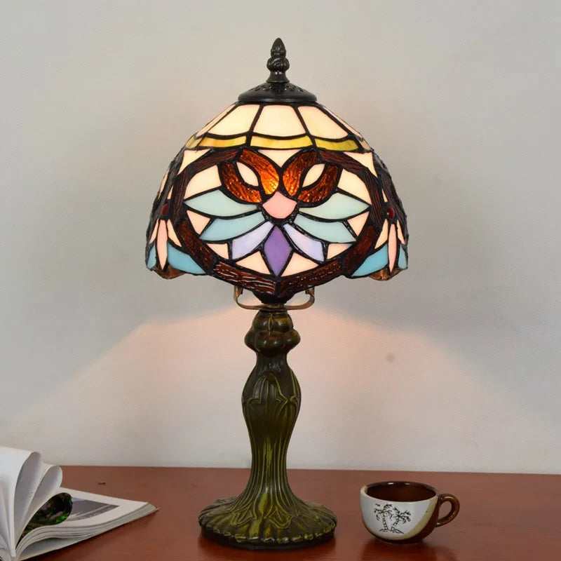 Lampe en verre