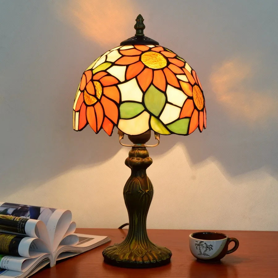 Lampe en verre