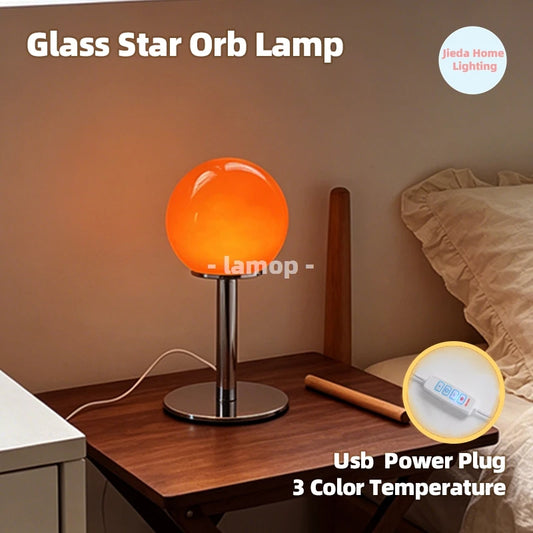 Lampe orange