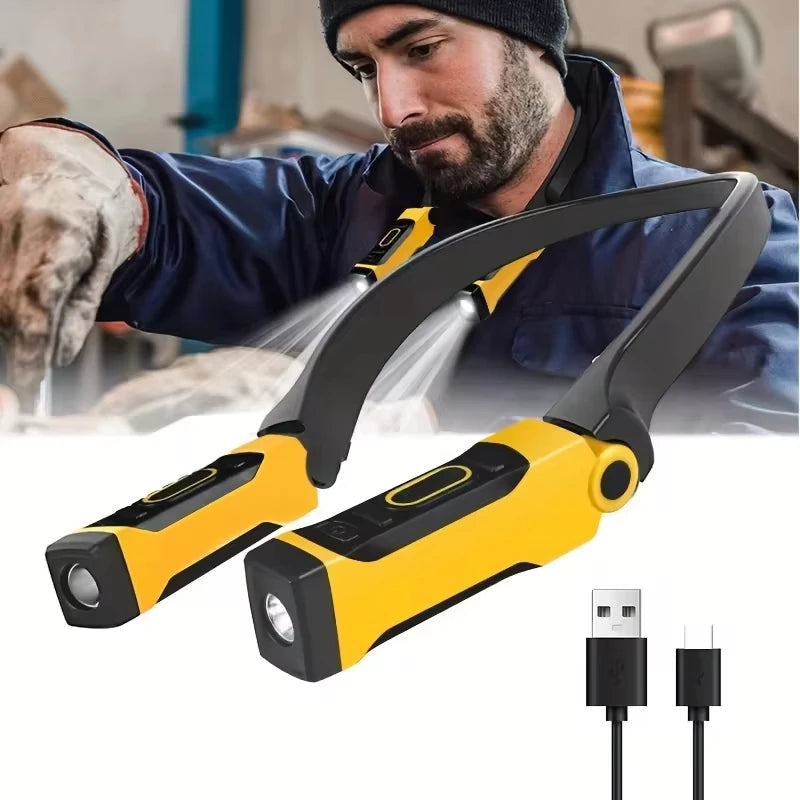 Lampe de cou pour tricoter