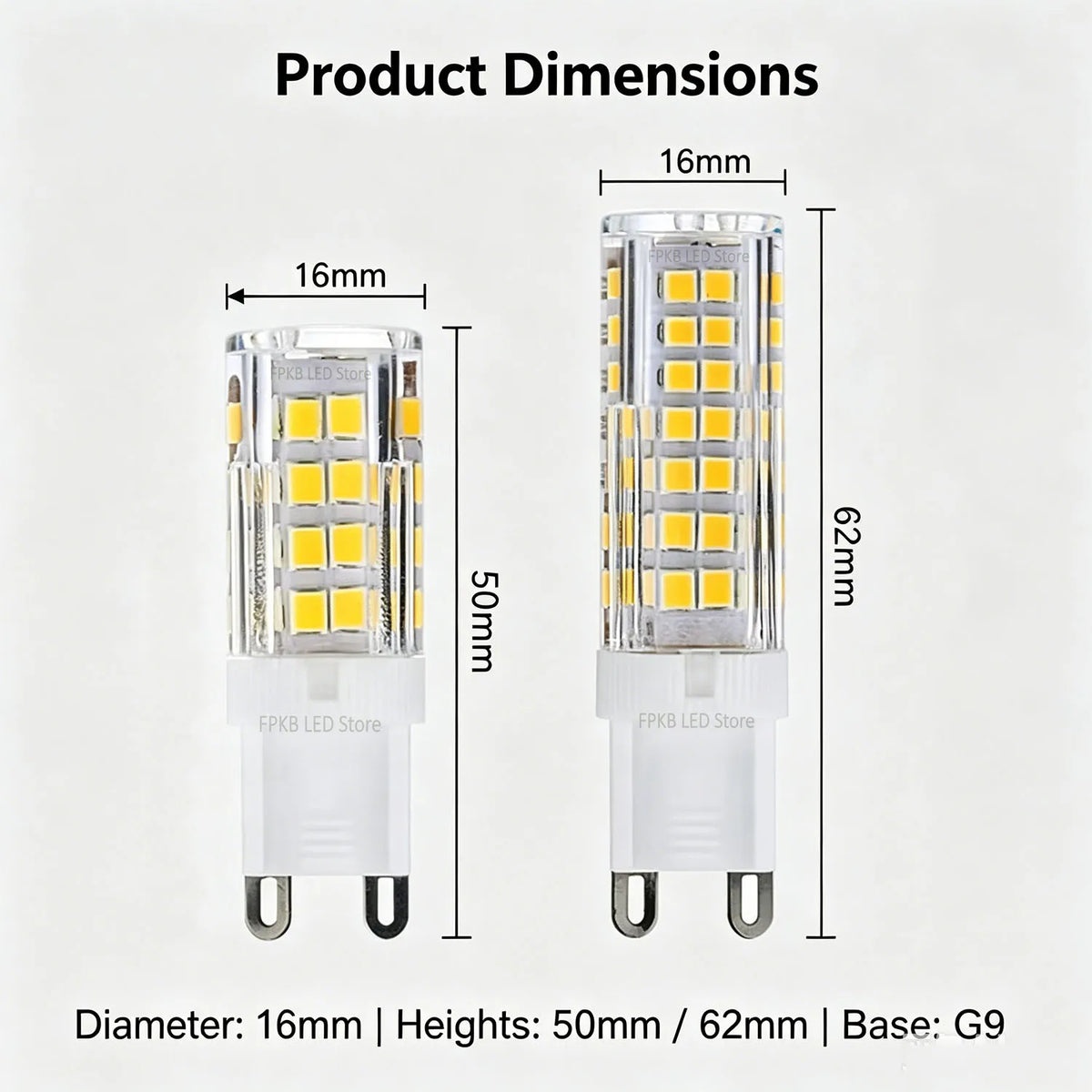 Lampe led g9