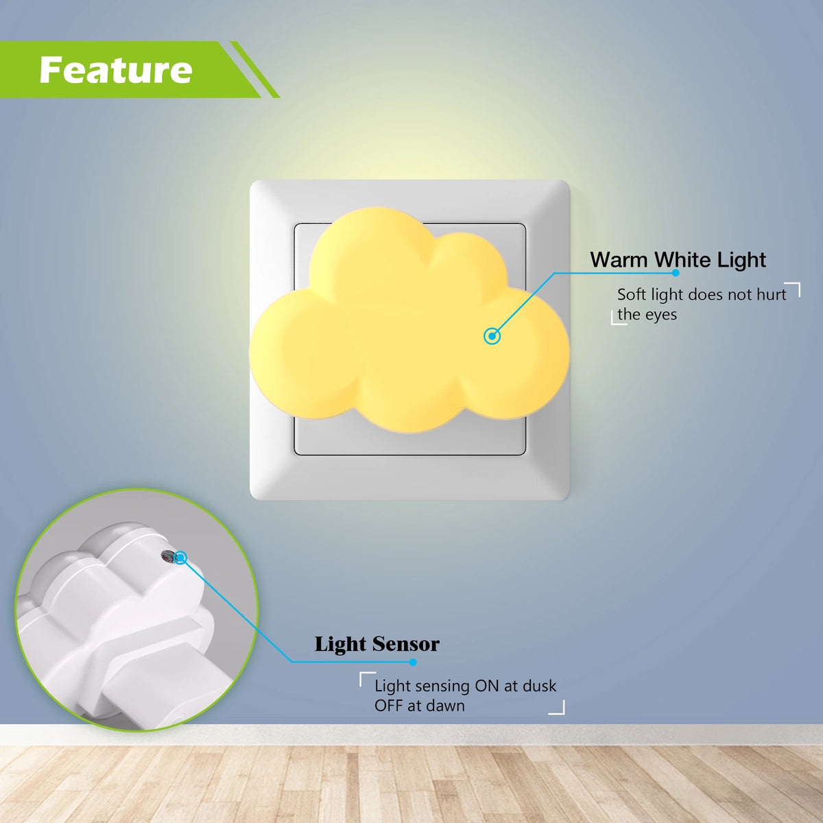 lampe détecteur de mouvement couloir sans fil