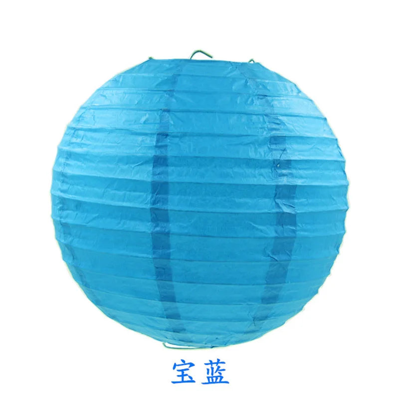 Lampe boule en papier