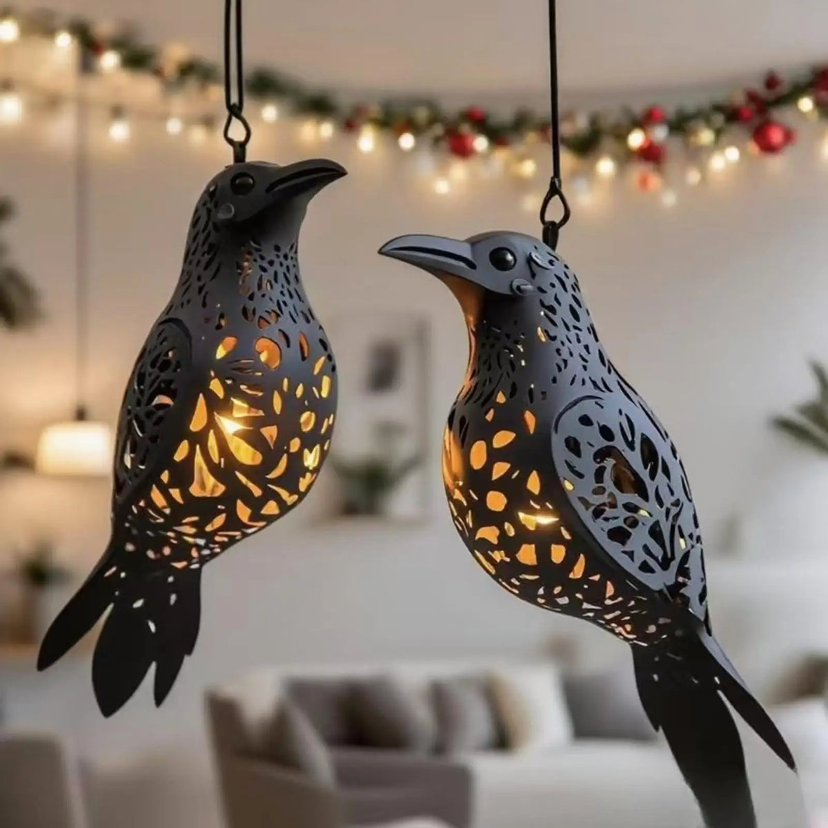 Lampe corbeau