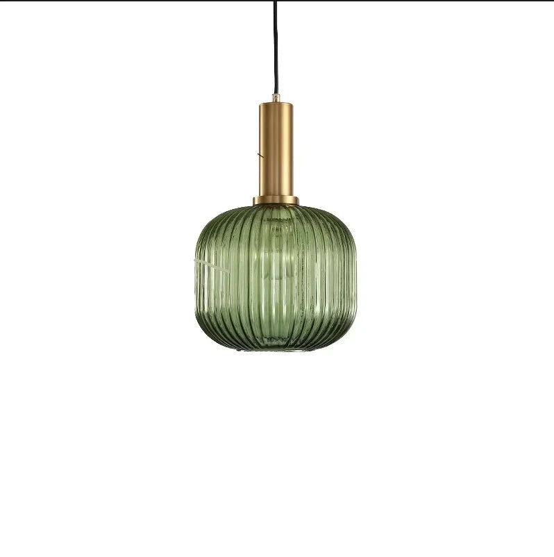 Lampe en verre soufflé