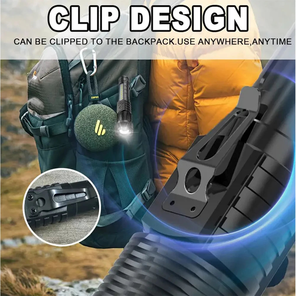 lampe de poche puissante rechargeable