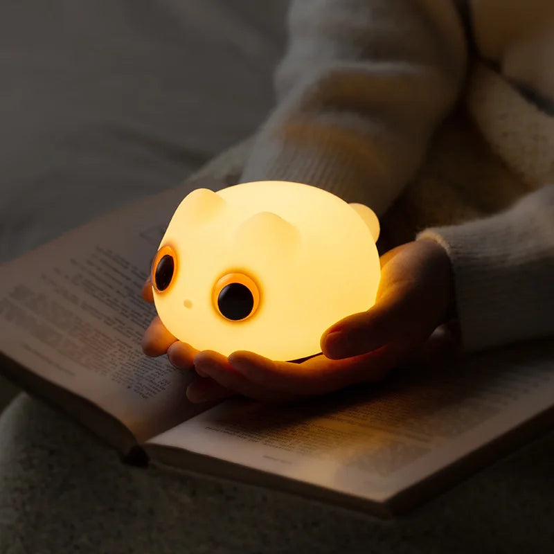 Lampe de chevet chat