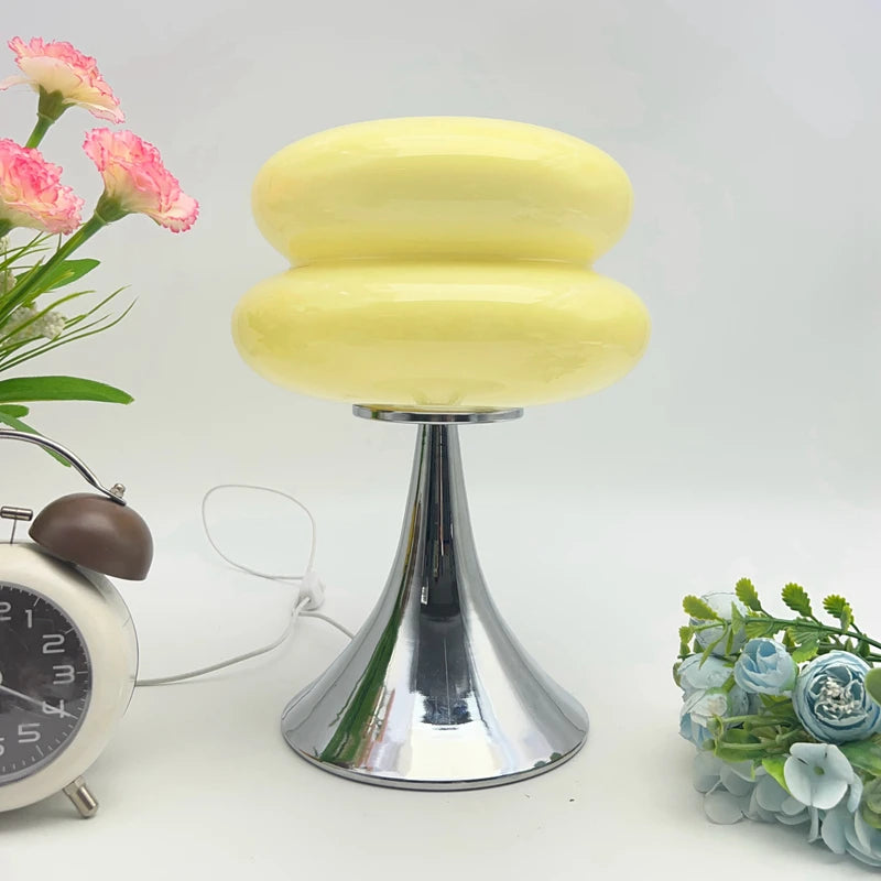 Lampe pate de verre