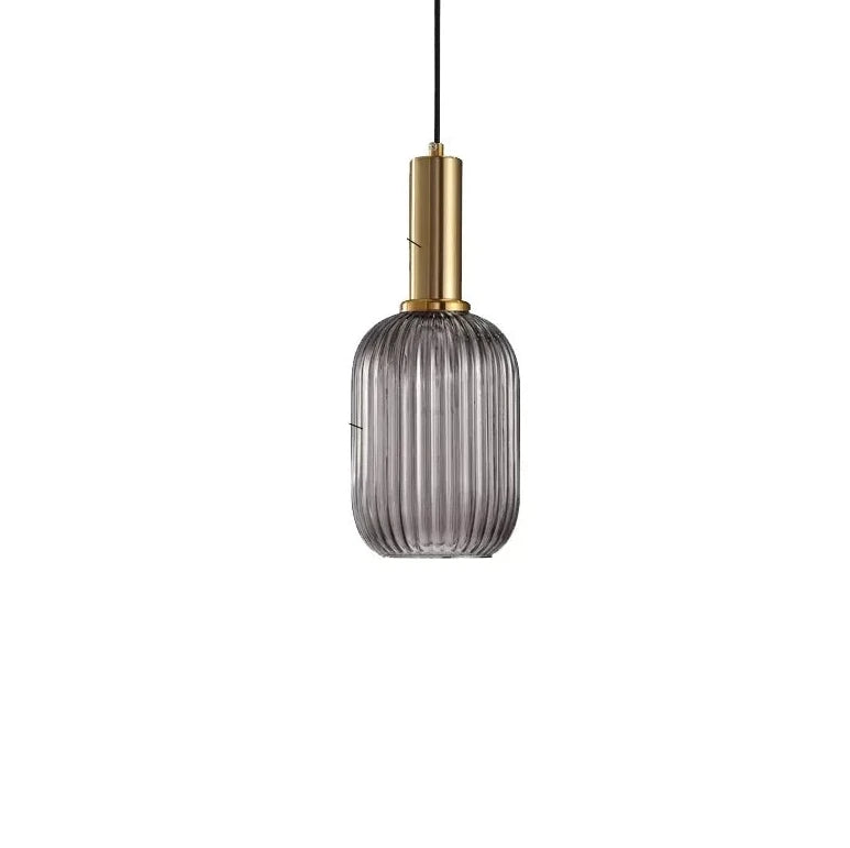 Lampe en verre soufflé