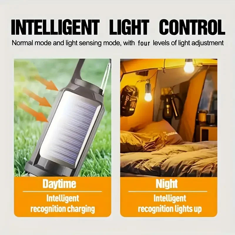 Lampe solaire camping
