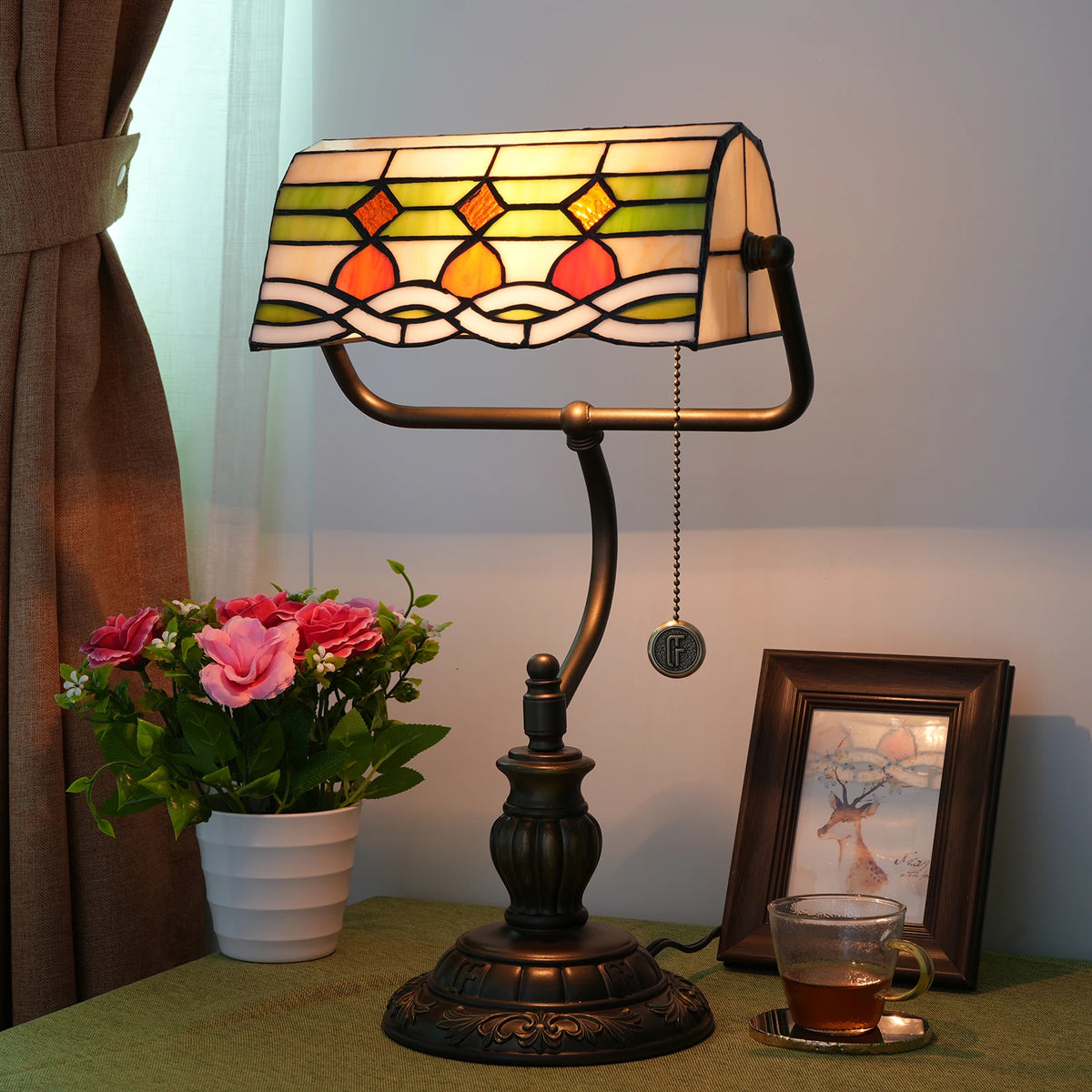 Lampe de banquier