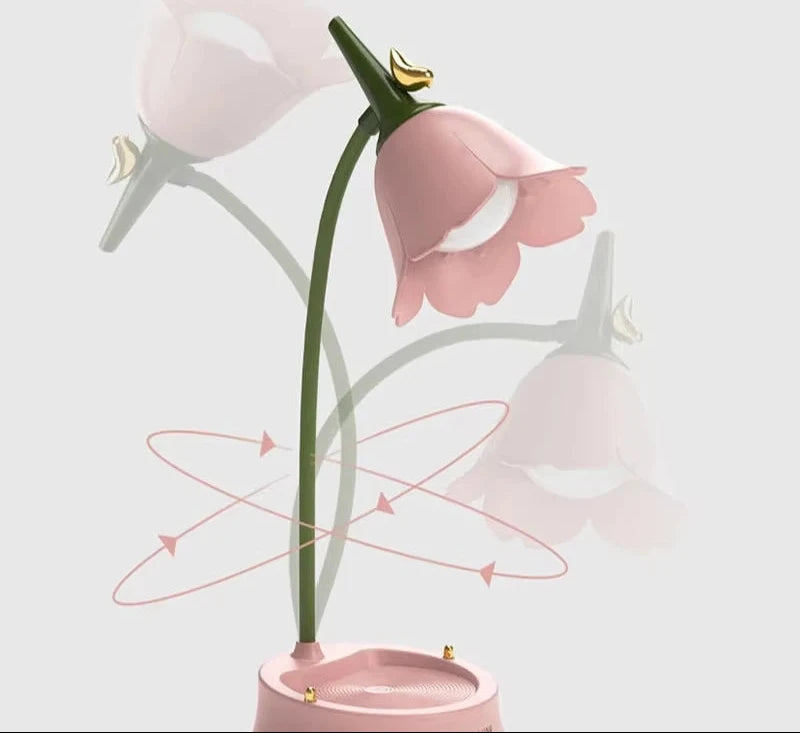 Lampe de chevet rose