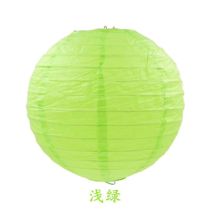 Lampe boule en papier