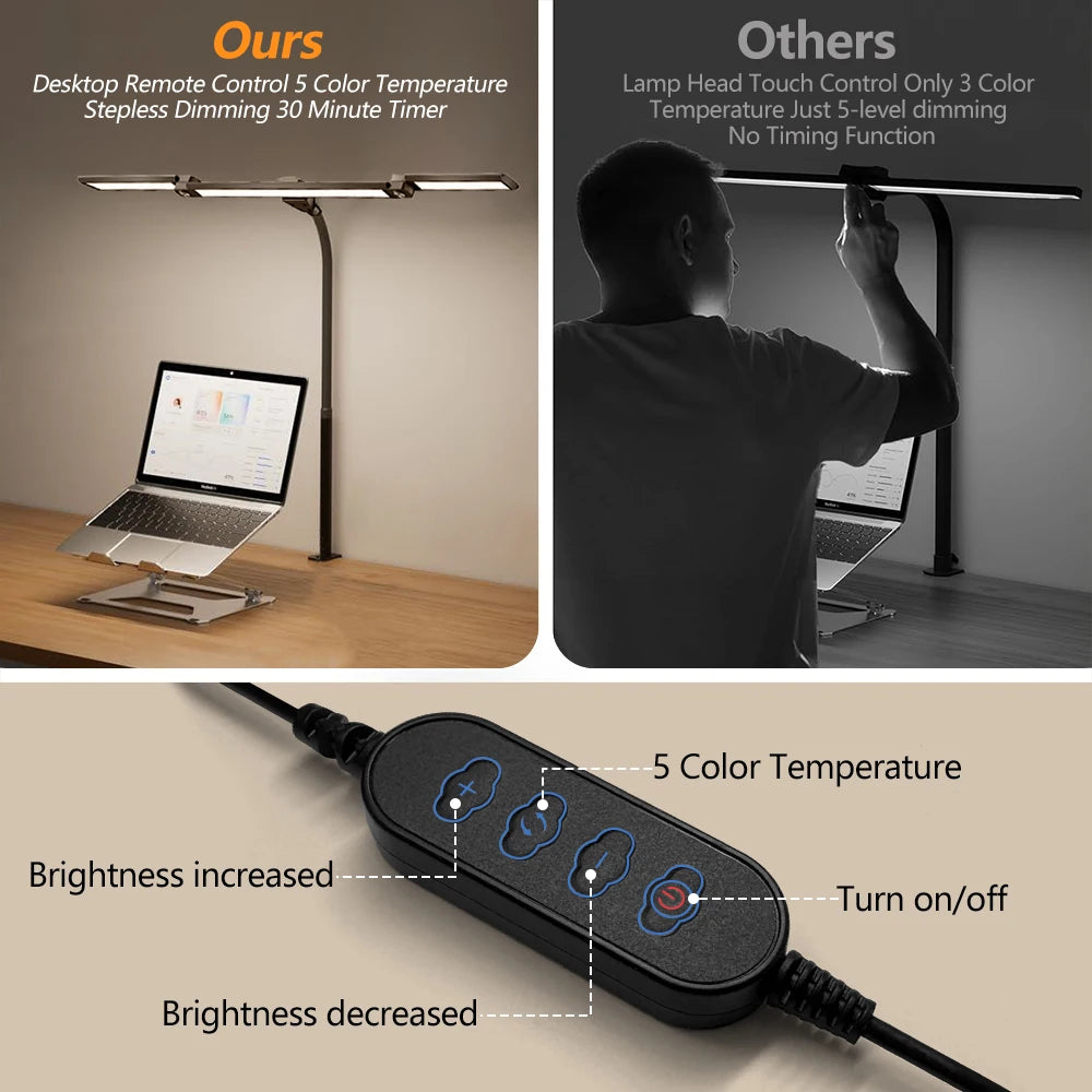 Lampe de bureau articulee