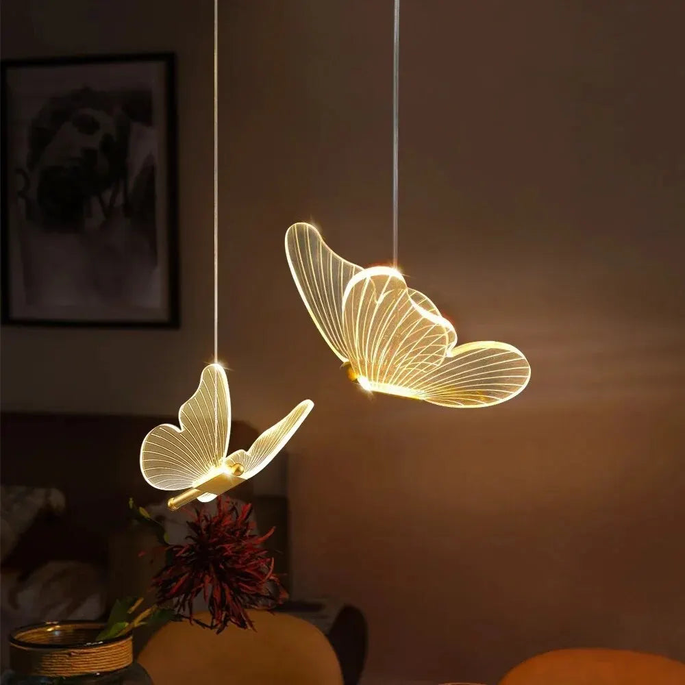 Lampe de chevet suspendu