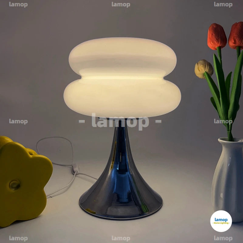 Lampe pate de verre