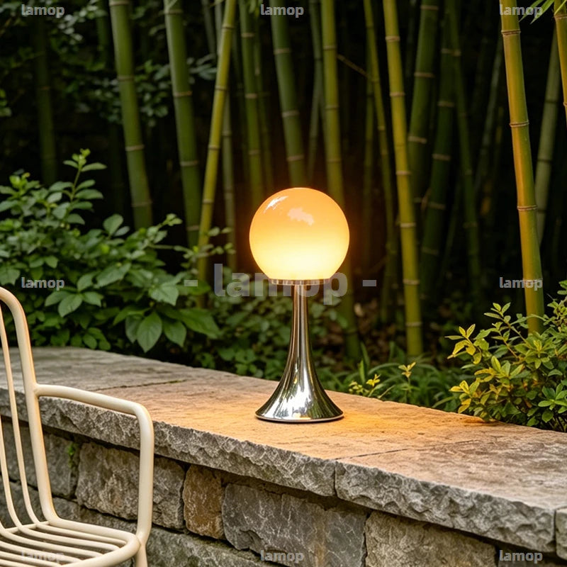 Lampe à poser verre