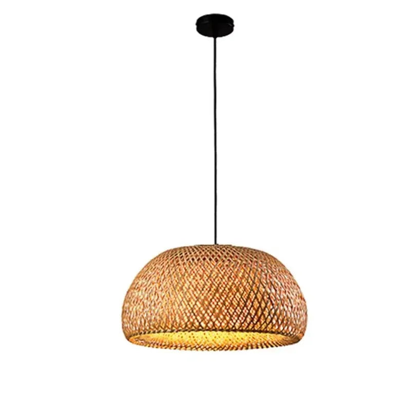 Lampe en bambou