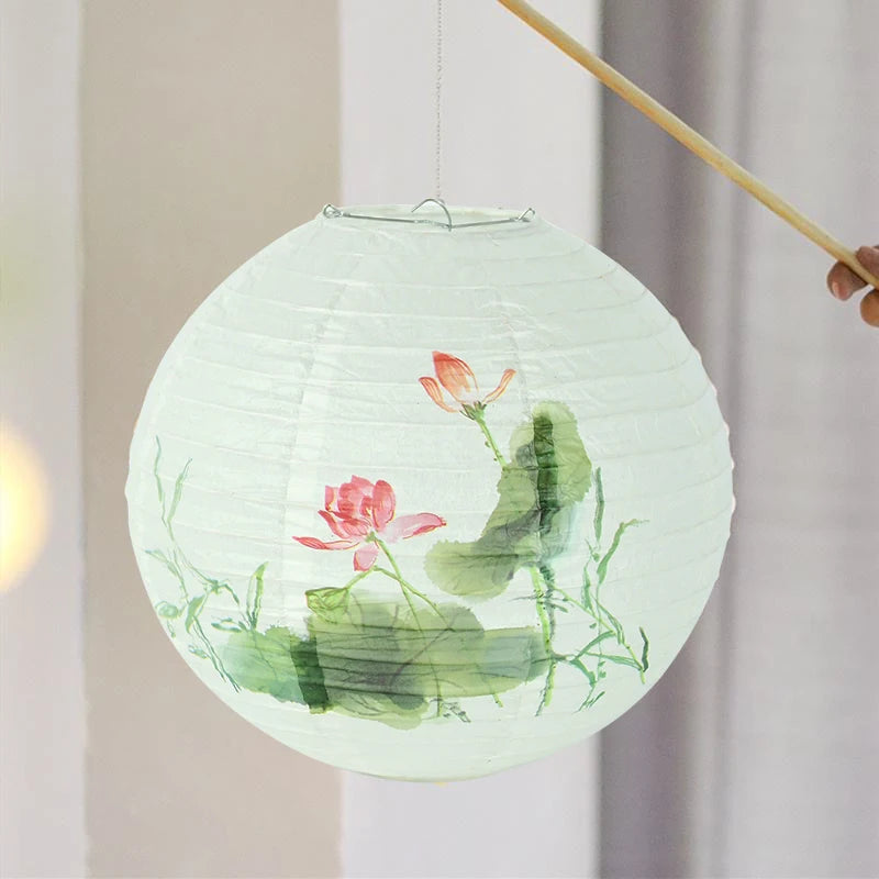 Lampe japonaise papier