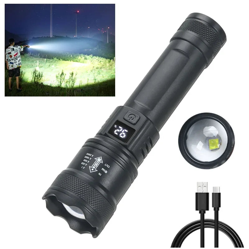 Lampe de poche puissante