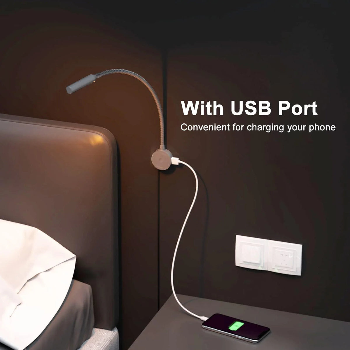 Lampe de chevet pour lire au lit