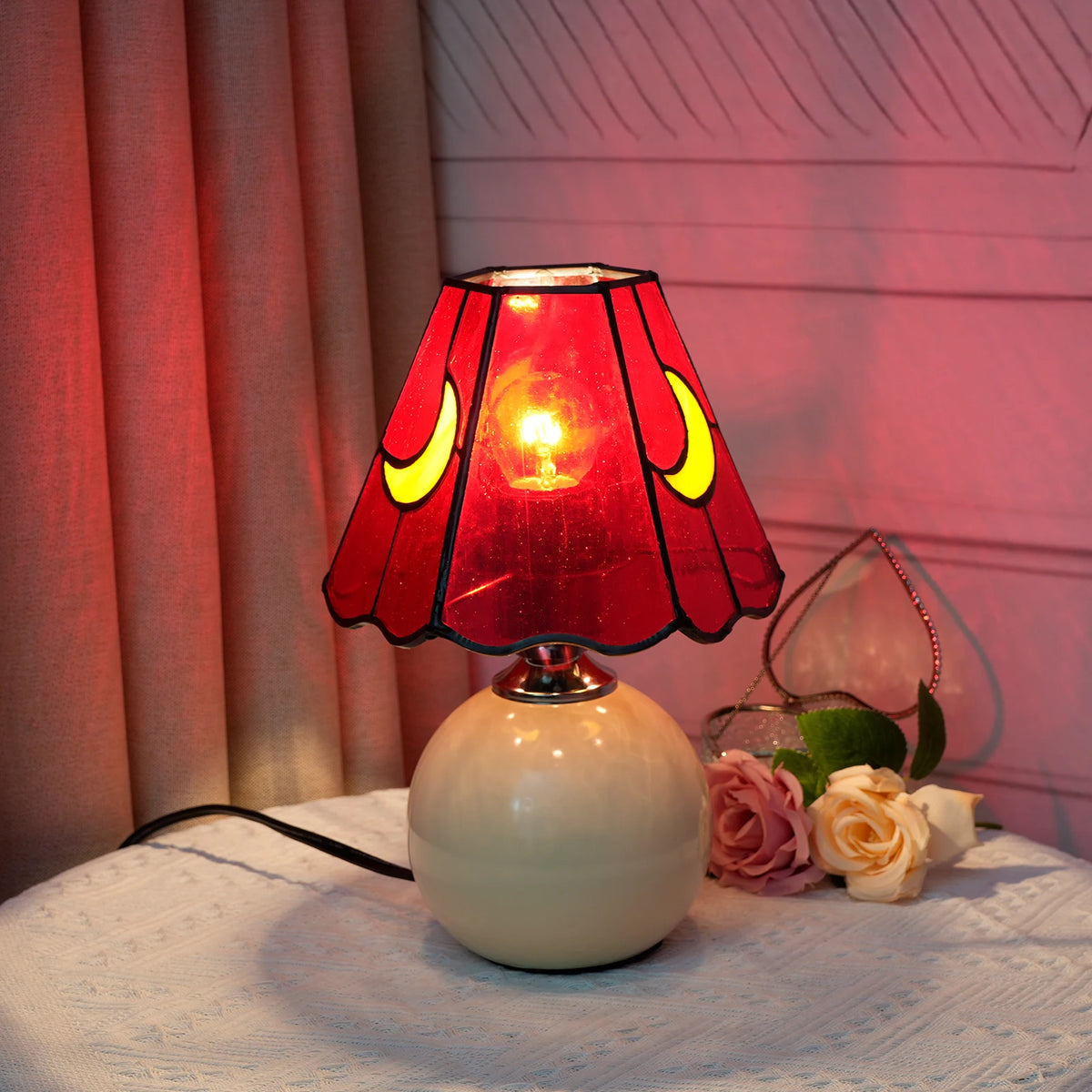 lampe de table champignon
