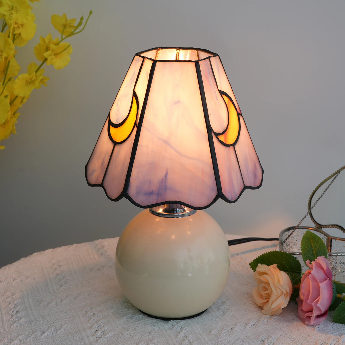 lampe de table champignon