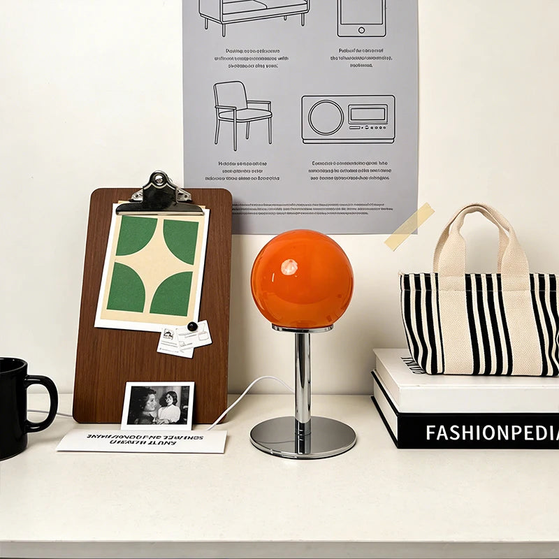 Lampe orange