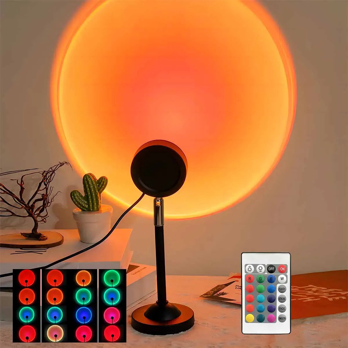 Lampe sunset