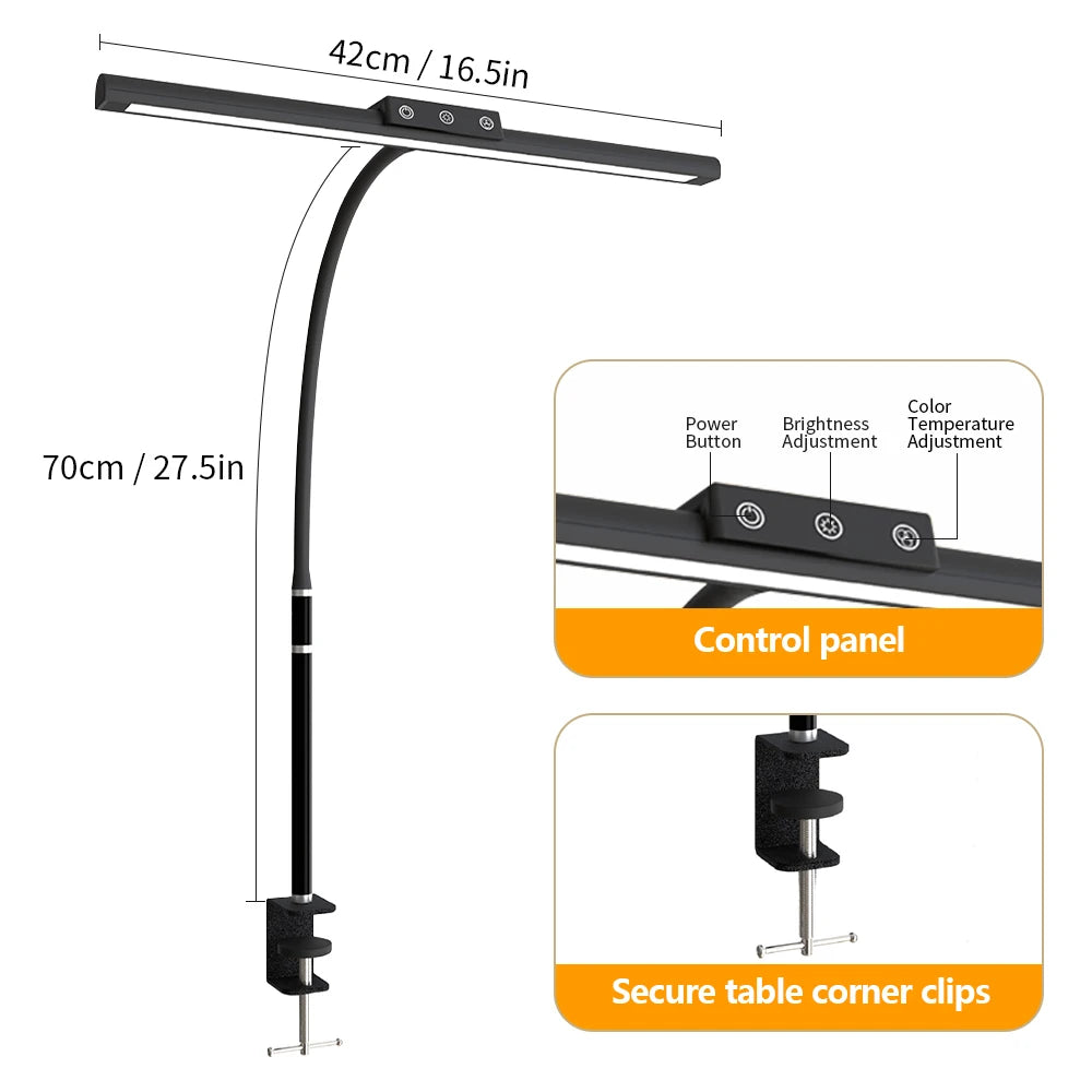 Lampe de bureau articulee